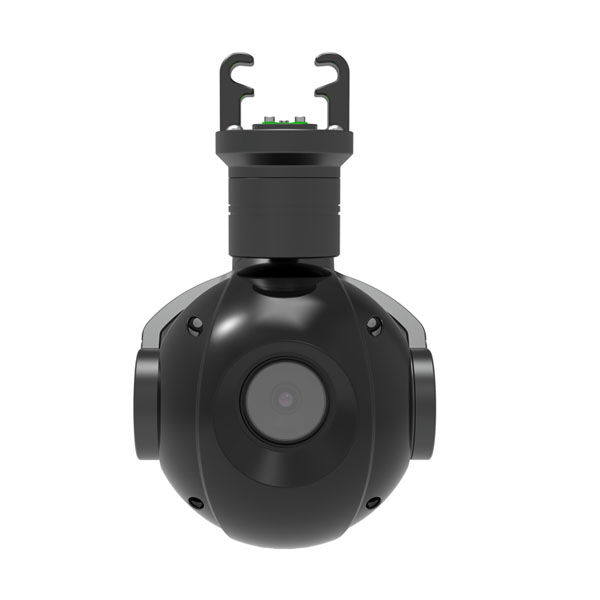 3 axis 10x OZ 40x hibride zoom single gimbal pod