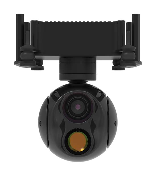 280g dual light ai tracking gimbal camera